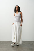 JUSTINE COTTON CASHMERE MAXI SKIRT