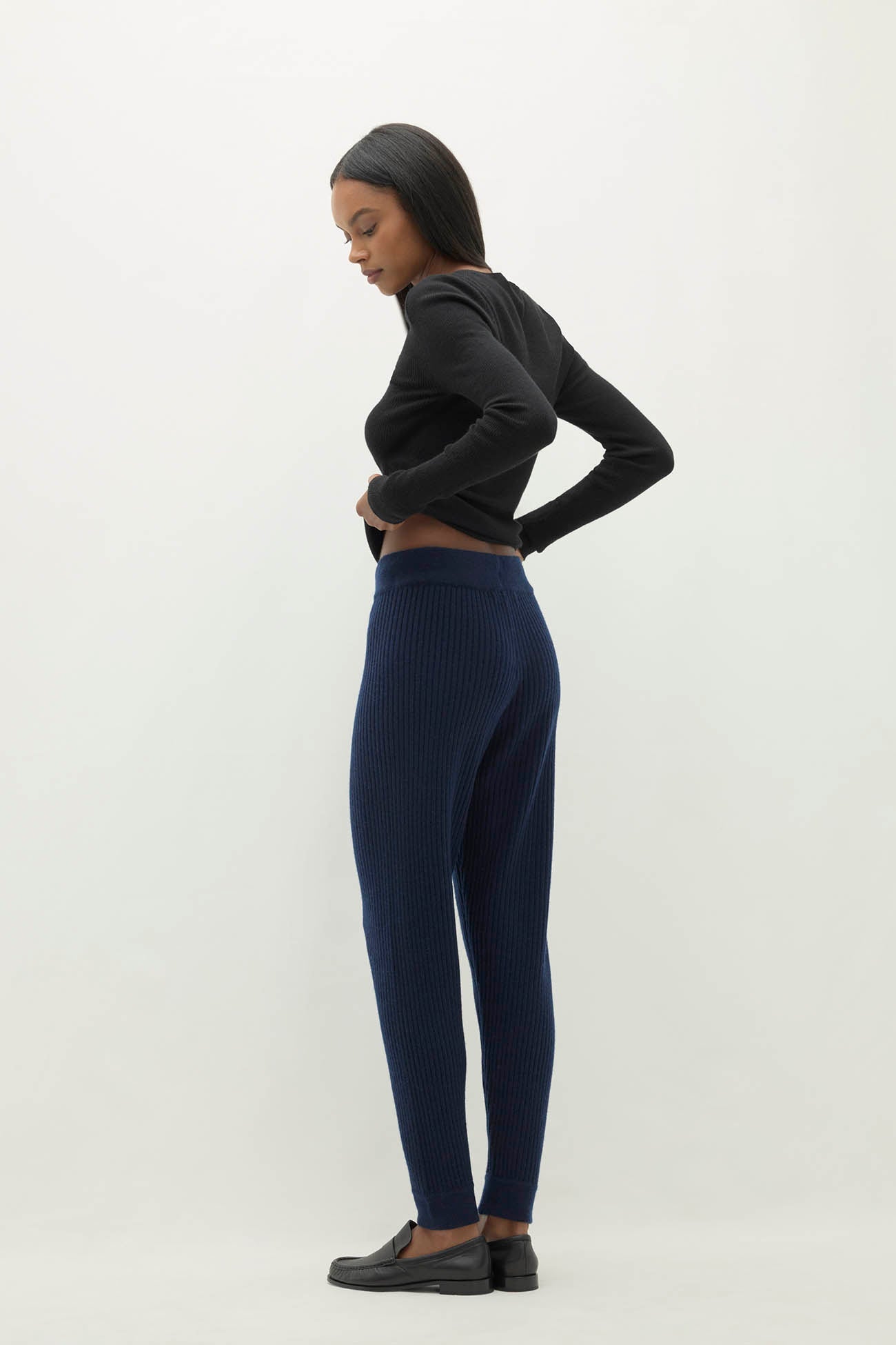 HEIDI RIBBED JOGGER PANT