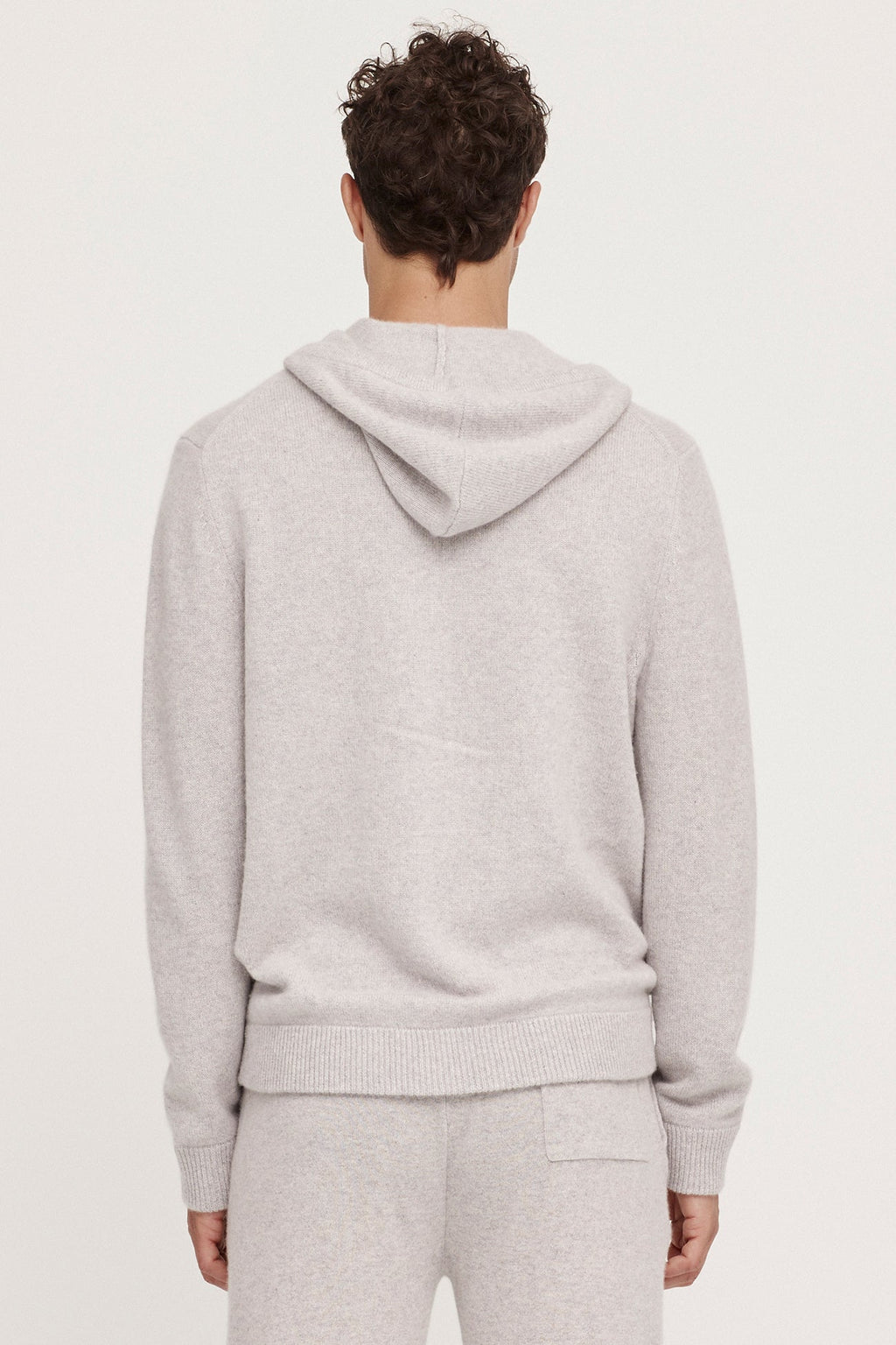 JAKE ZIP-UP CASHMERE HOODIE