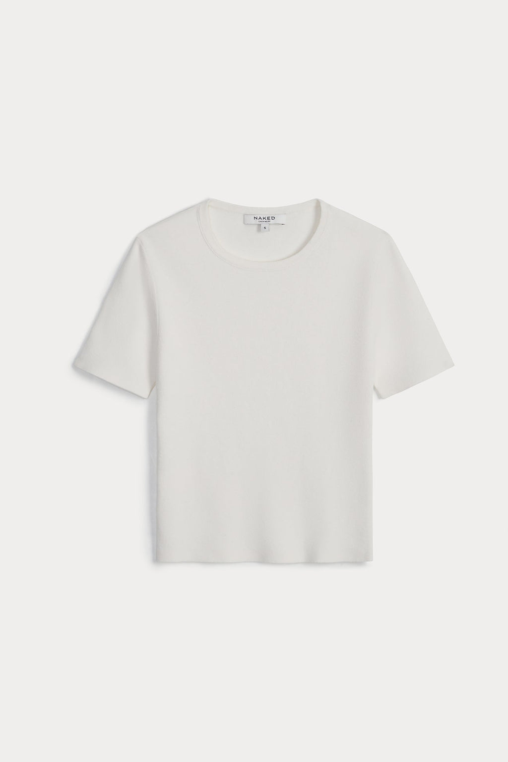 AMEY COTTON CASHMERE CREWNECK TEE