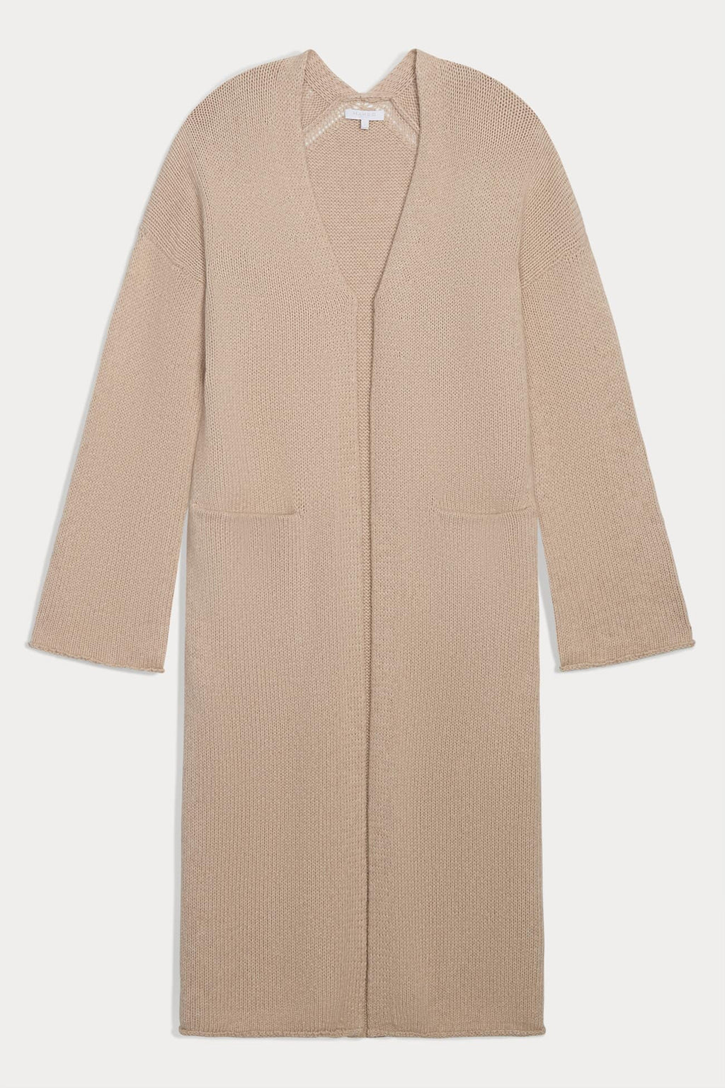 HARRIET LONGLINE ORGANIC CASHMERE BLEND CARDIGAN
