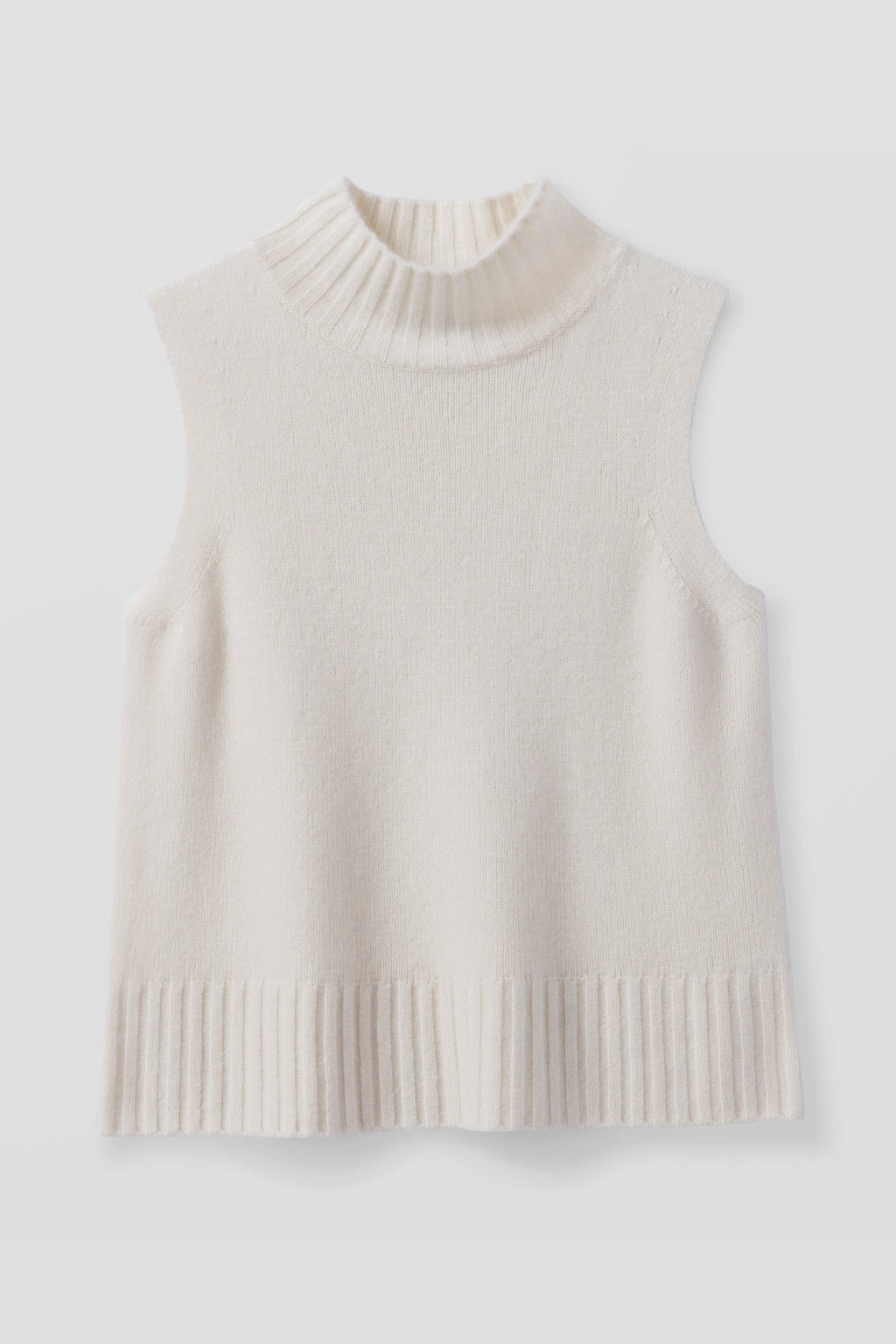 LOUISA SLEEVELESS MOCK NECK