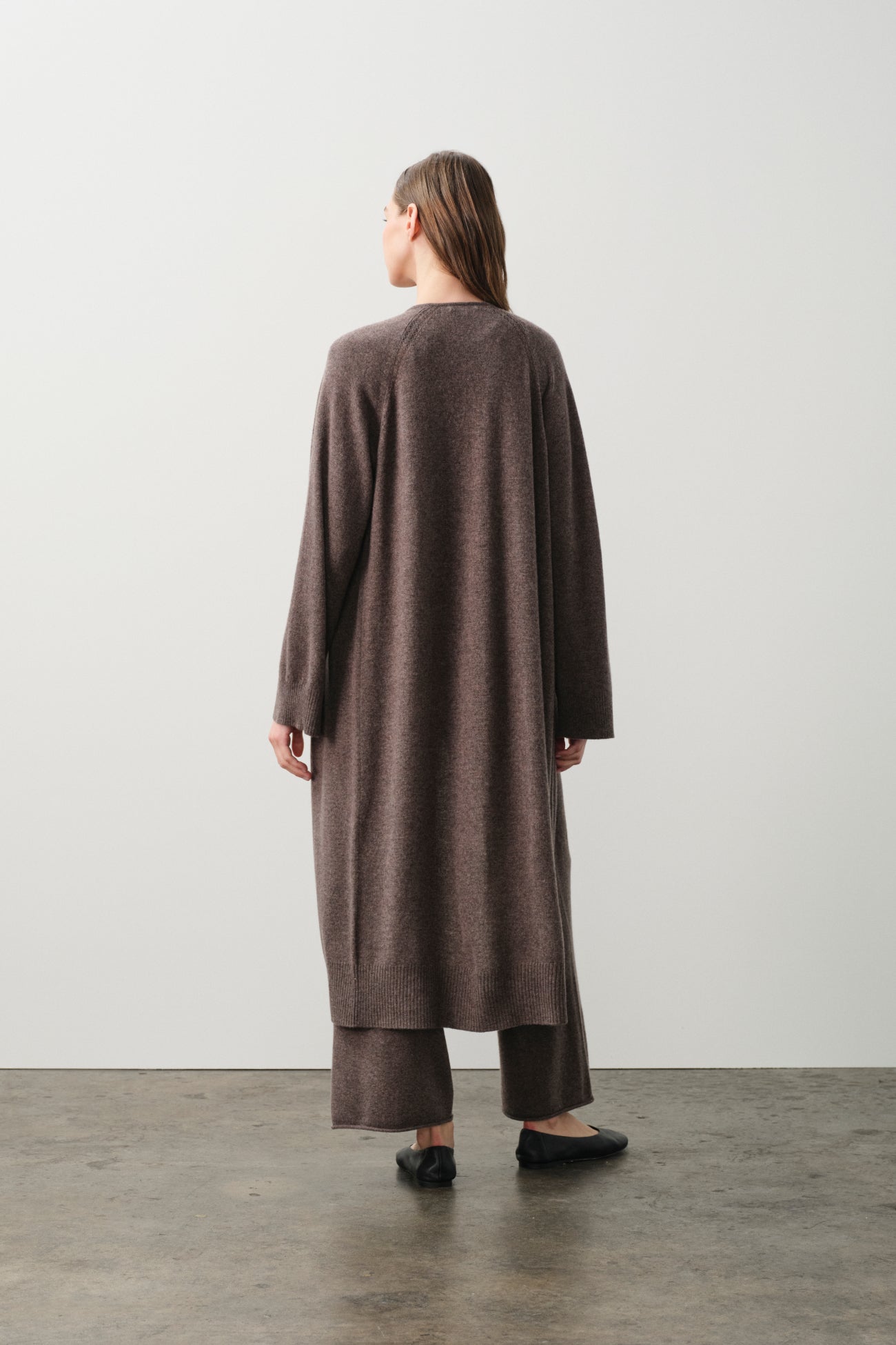 ASTER FEATHERWEIGHT CASHMERE LONGLINE CARDIGAN
