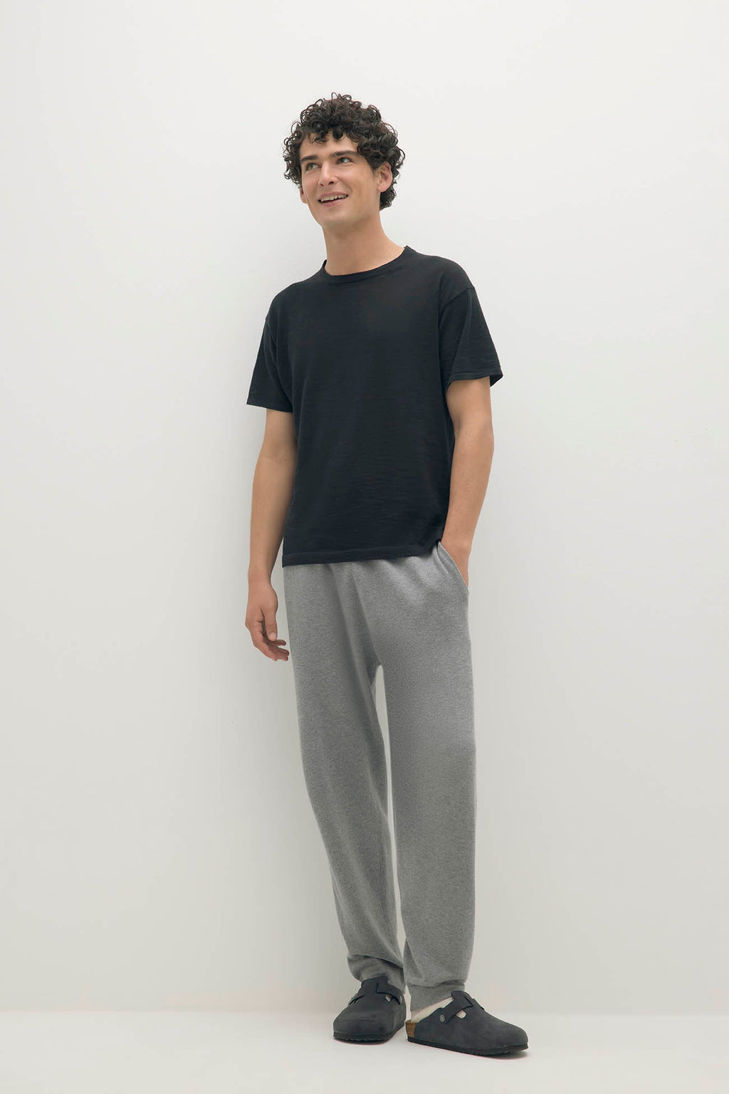 KYLE LINEN CREWNECK TEE