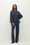 ROME DENIM CASHMERE CHORE JACKET