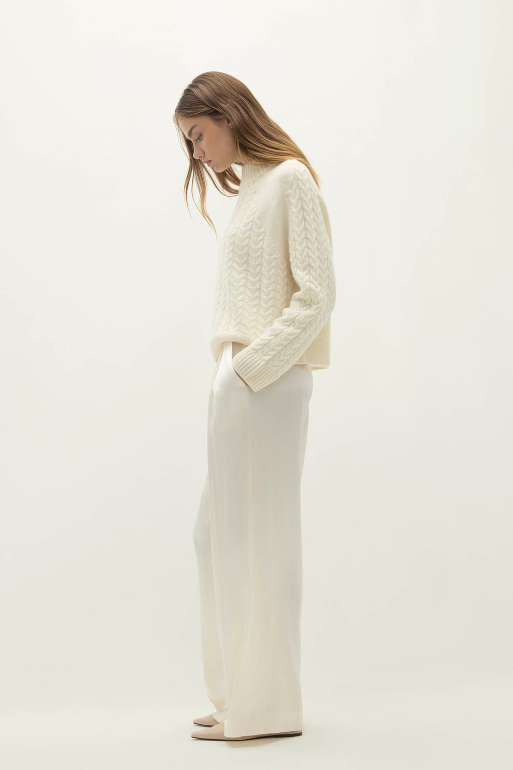 ROSALIE SILK TROUSER