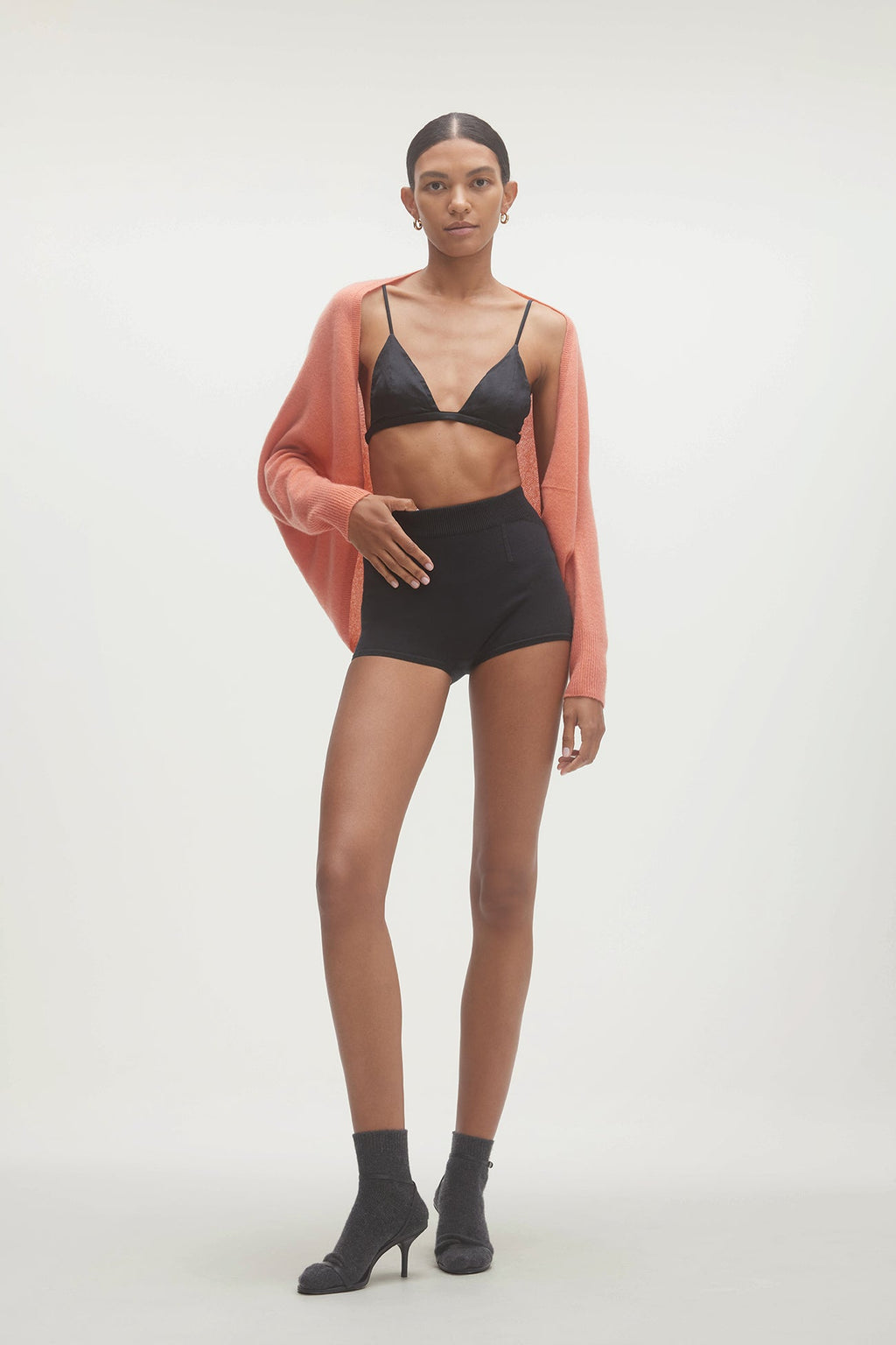 MELI FEATHERWEIGHT CASHMERE SHRUG